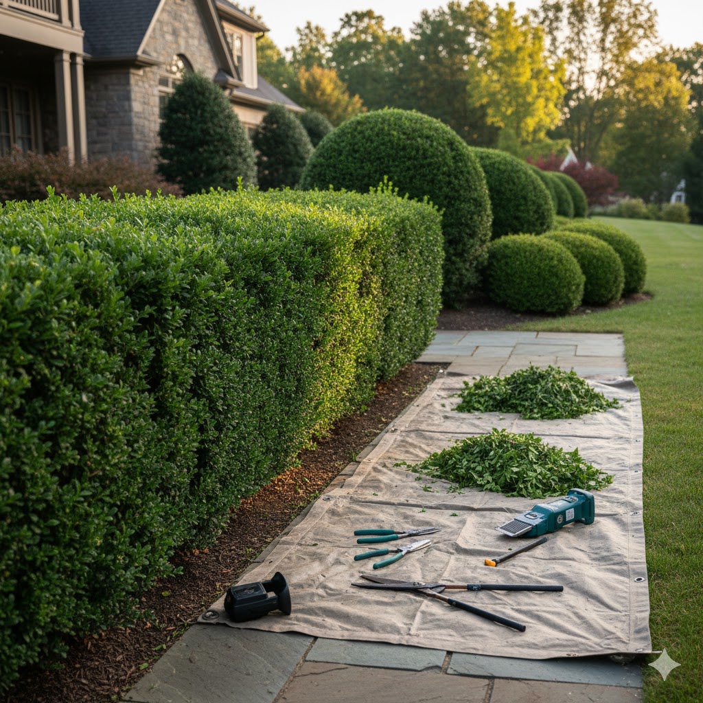 hedge & shrub sculpting