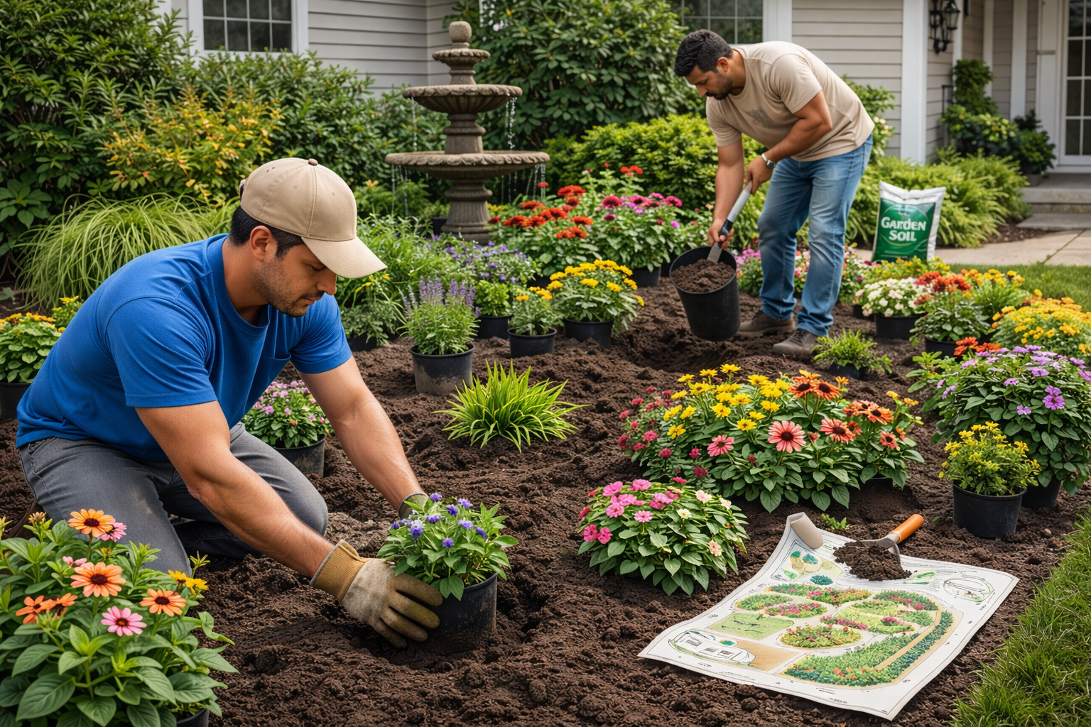 Home planting & garden design